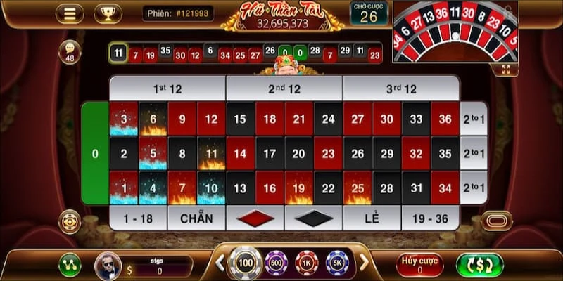 Roulette là game hot, hấp dẫn bạn nên lựa chọn tham gia ngay